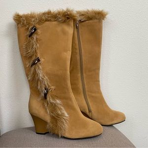 Vanity Star man-made leather boot